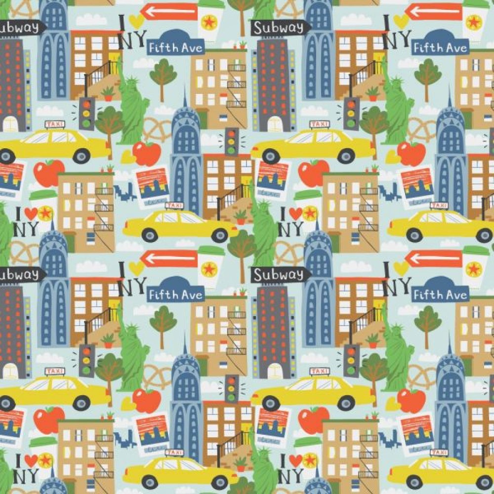 Trousse brosse à dent/dentifrice avec sa pochette savon motif new york--2227023296069
