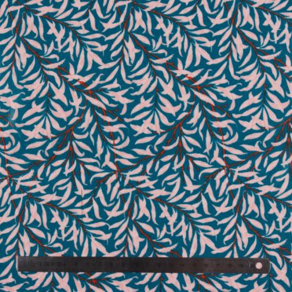 Etui impermeable motif feuillage, pochette brosse à dent/dentifrice et sa pochette savon bleu motif nature--2227399876001