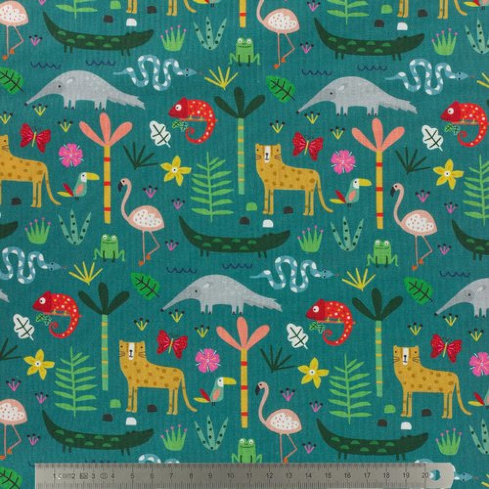 Bavoir bébé élastique + pochette + maxi lingette animaux de la savane--2227425483111