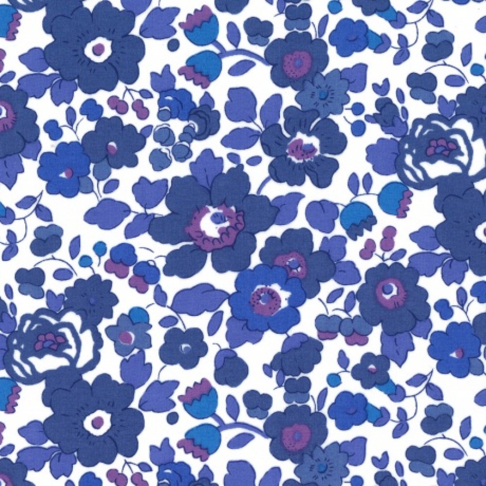 Ceinture bleue multi fonction foulard femme foulard ruban bleu tissu liberty Betsy lavande--2226898317930