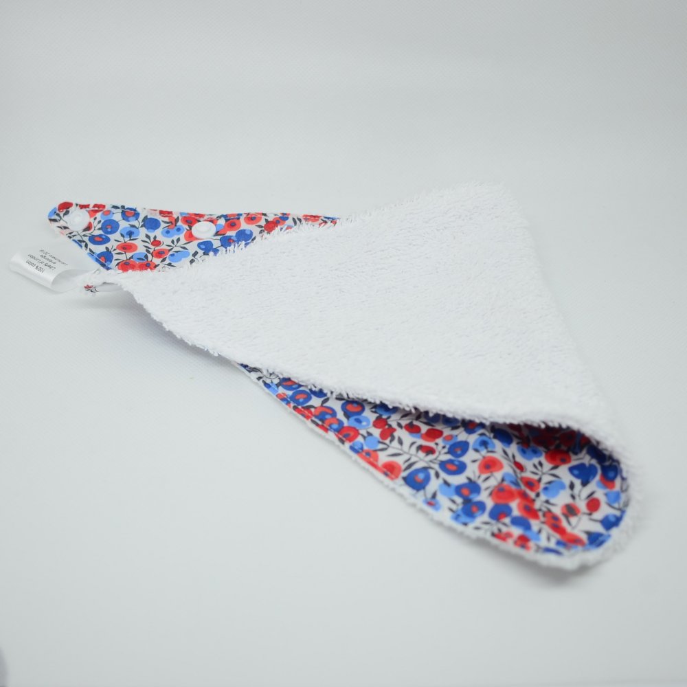 Bandana Bavette Liberty Wltshire marianne et éponge blanche--9995566146679