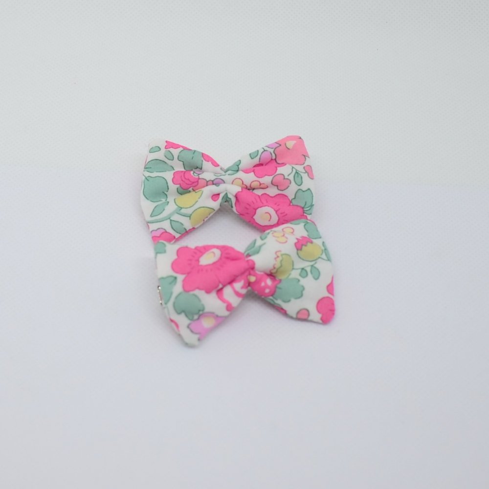 Barrette Liberty Betsy pink and gold petite taille lot de deux--9995566378643