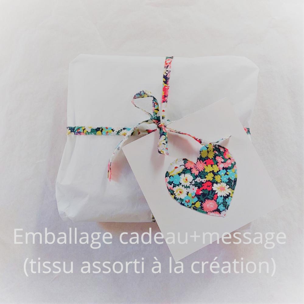 Bracelet foulard à nouer Liberty Betsy lavande pour cadran montre--2226389063827