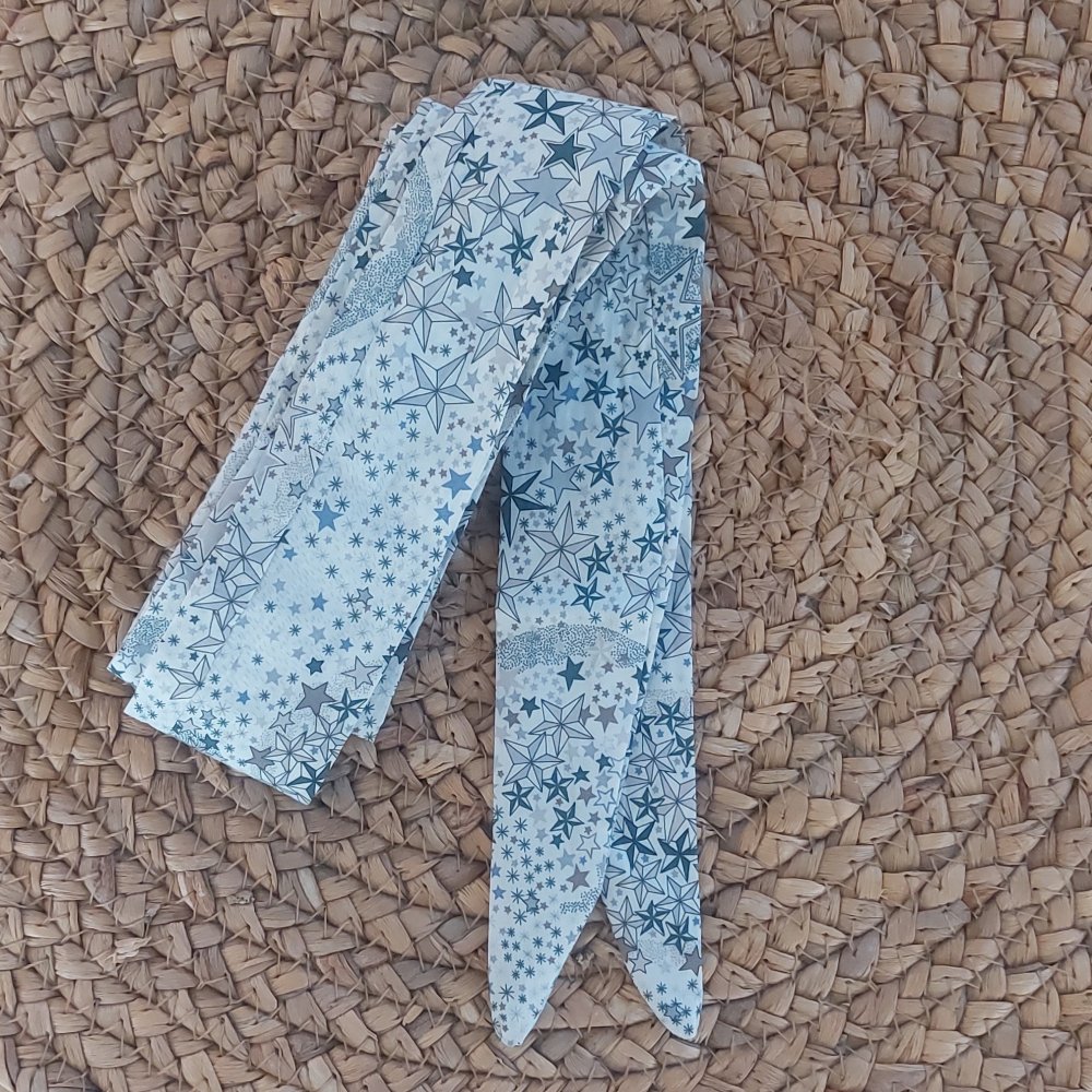 Ceinture cérémonie multi fonction tissu liberty Adeladja grey--2227412005586