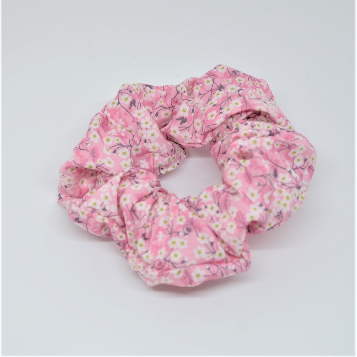 Chouchou cheveux scrunchie liberty Mitsi valeria rose--9996013118348