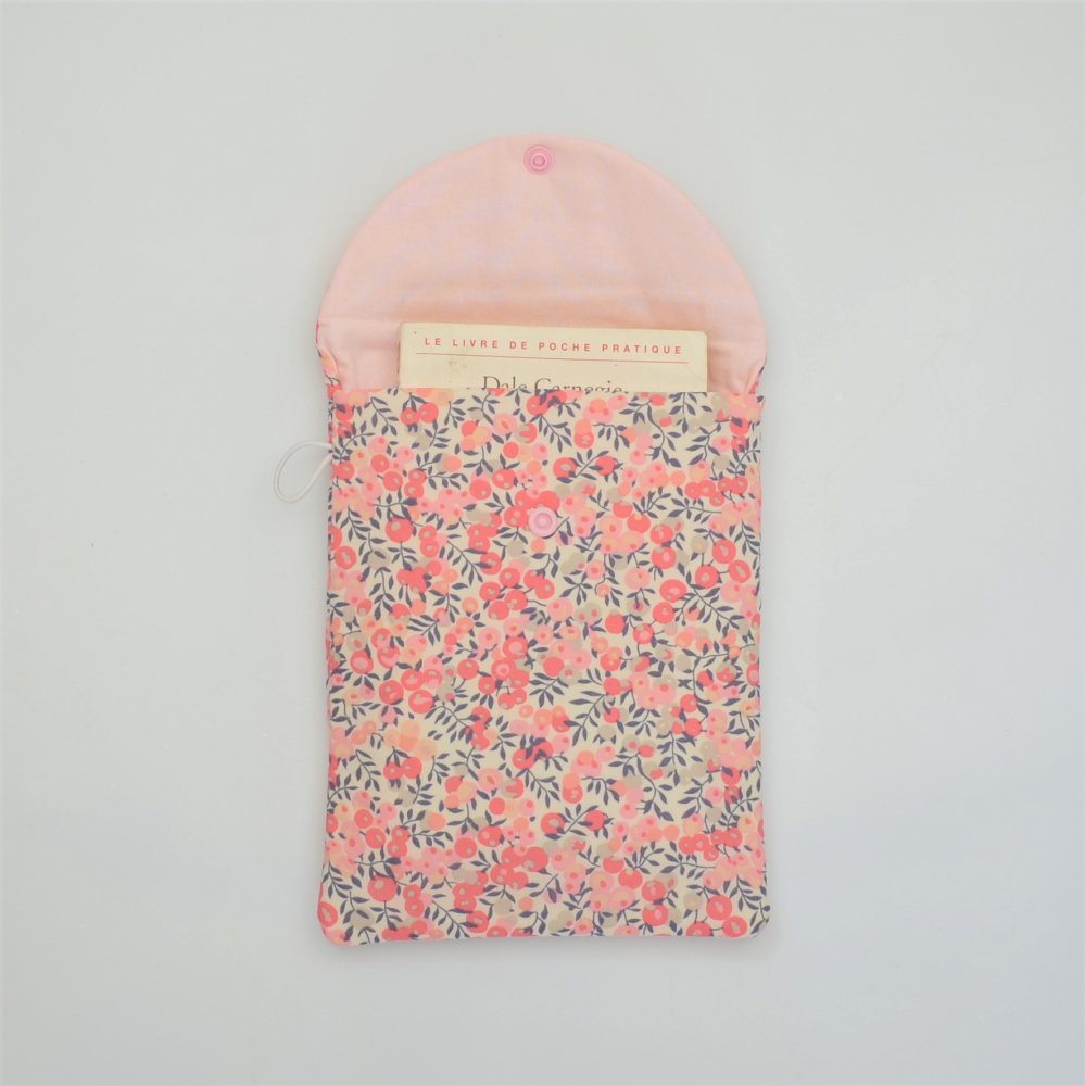 Etui liseuse/livre Liberty Wiltshire pois de senteur--9996014082327