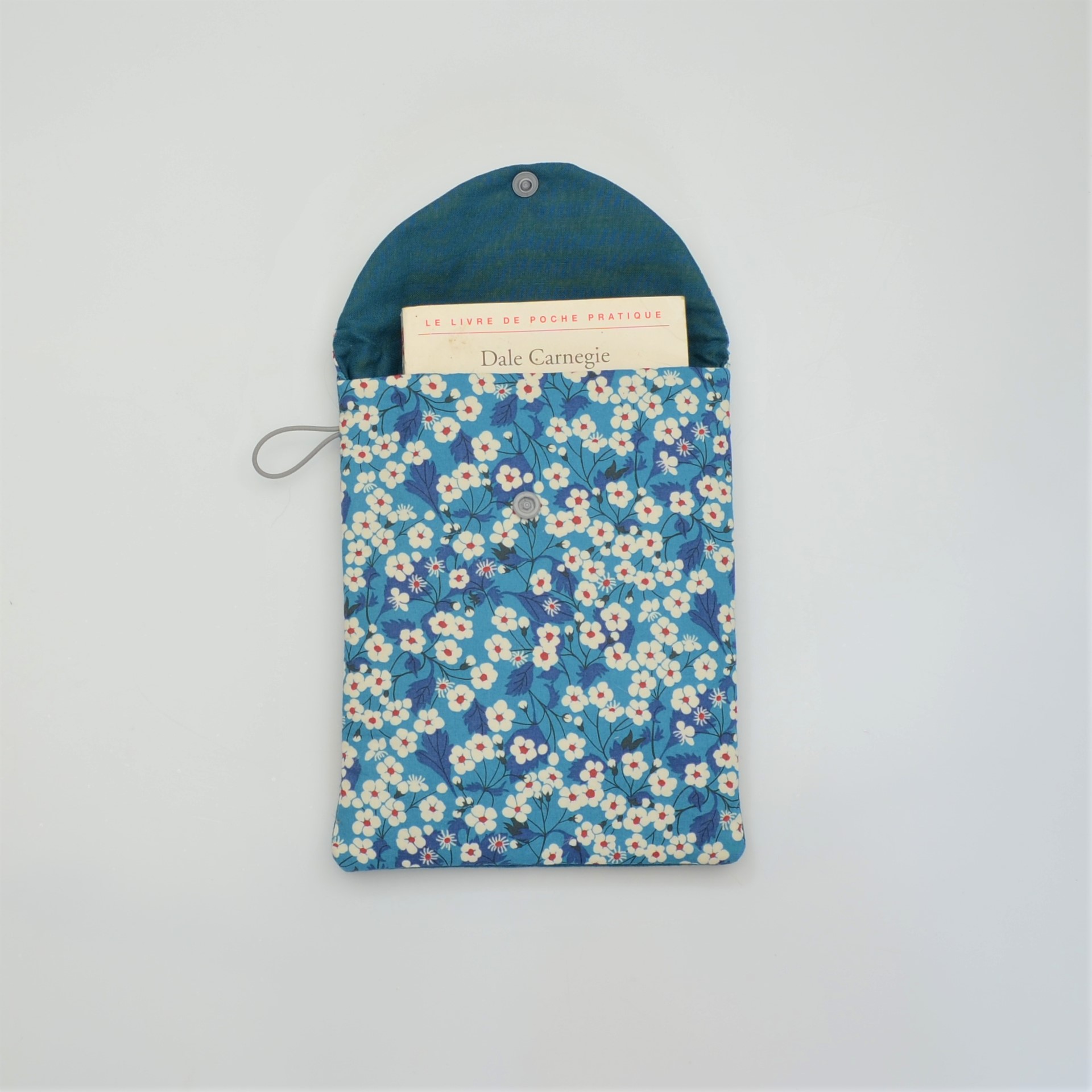 Etui liseuse/livre Liberty Mitsi blue deep--9996014083461