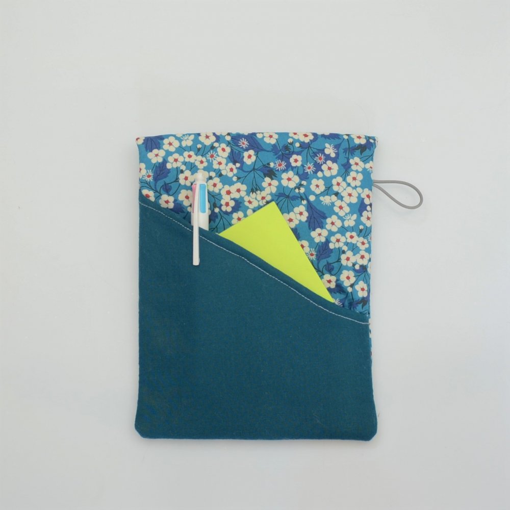 Etui liseuse/livre Liberty Mitsi blue deep--9996014083461