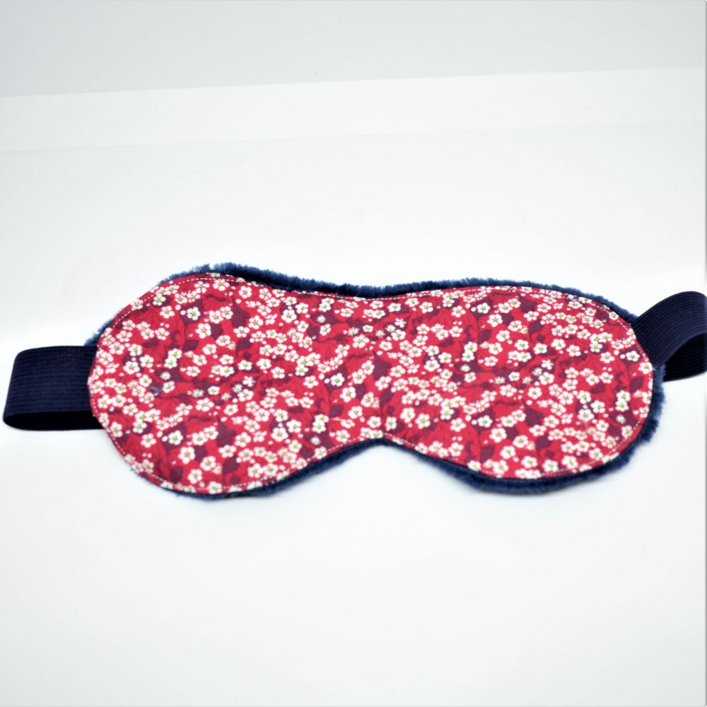 Masque de sommeil Liberty Mitsi valeria rouge--9995880547329