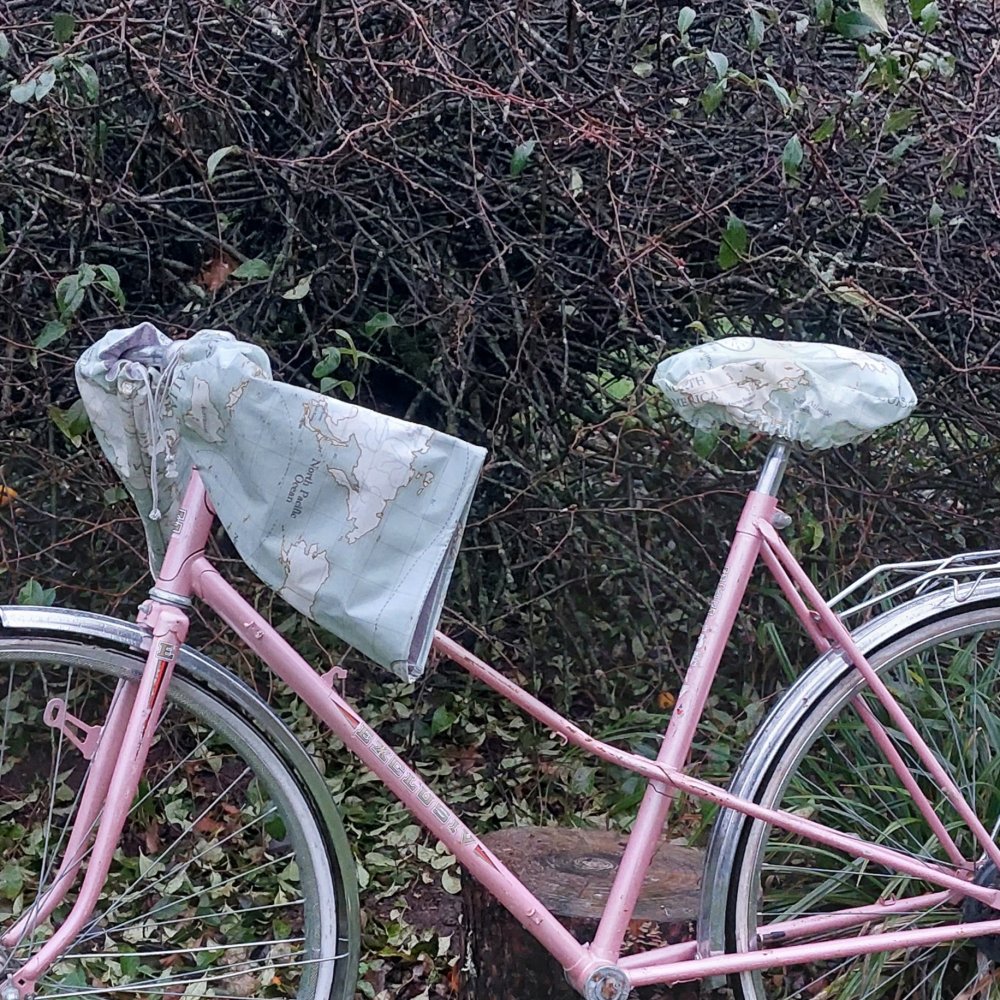 Manchons protège guidon vélo fait main - Petite fouine