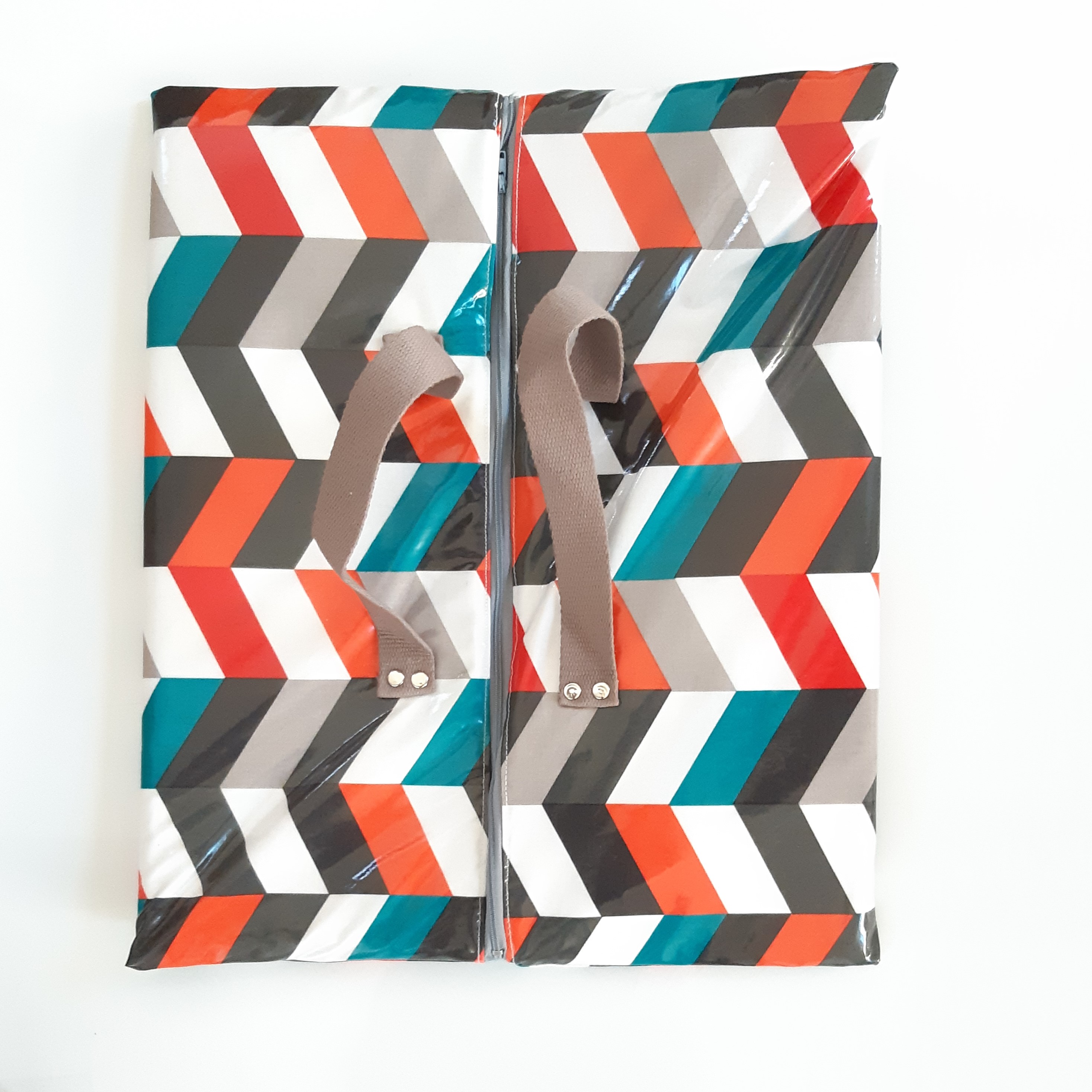 SAC A TARTE ISOTHERME ET ZIP chevron--9996058857486