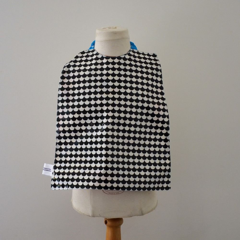 Serviette élastiquée imperméable chat/graphique--9995265800698