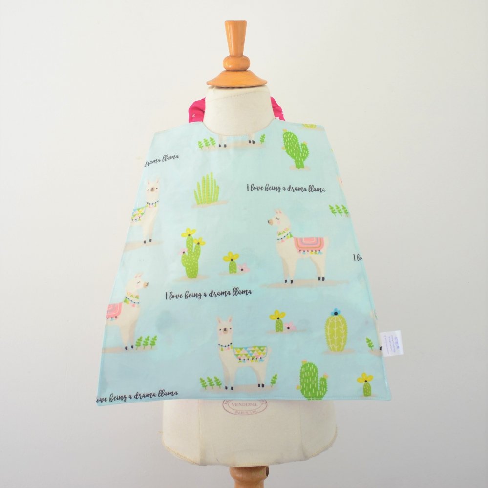 Serviette élastiquée imperméable lama/chat--9995923128515