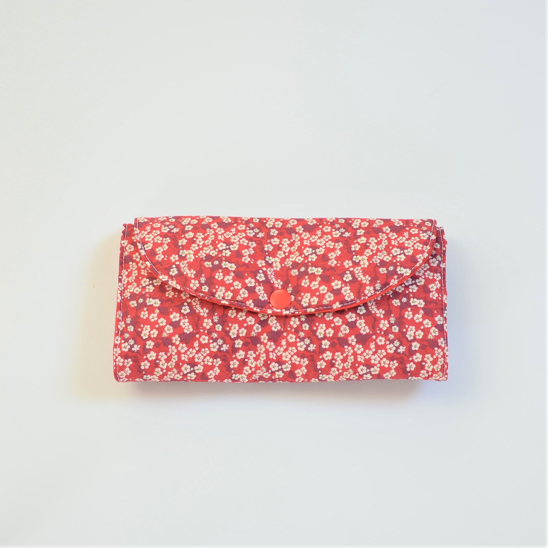 Trousse nomade rangement pour bijoux Liberty Mitsi rouge--9995971560039