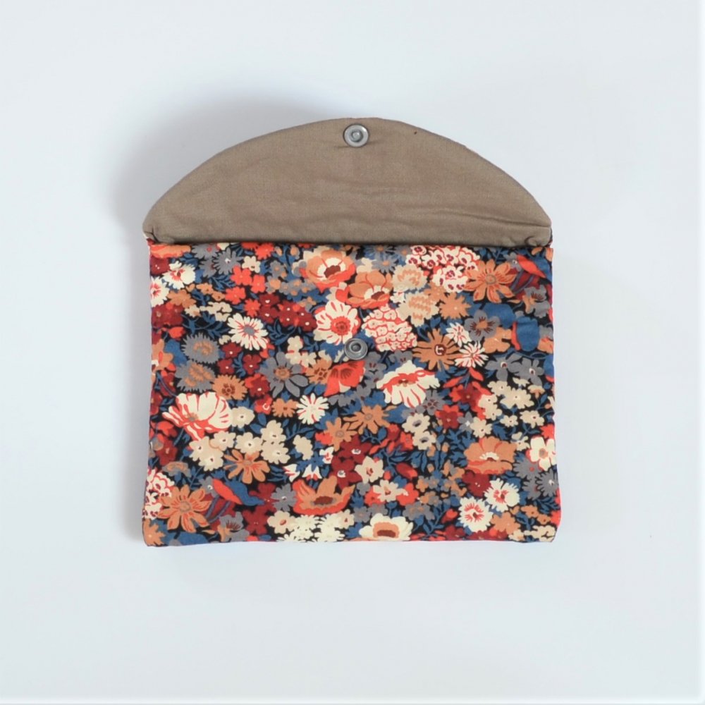 Trousse plate doublée Liberty Thorpe automne--9996053843231