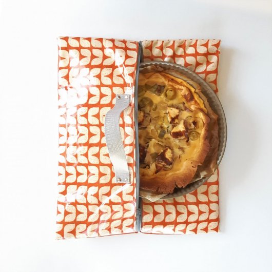 Sac à tarte isotherme et zip Vintage