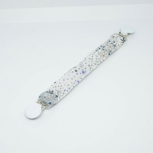 Attache doudou Liberty Adeladja grey