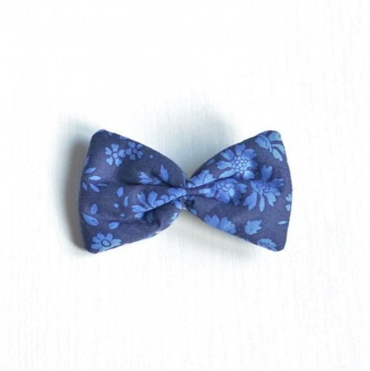 Barrette Liberty Capel bleu nuit petite taille