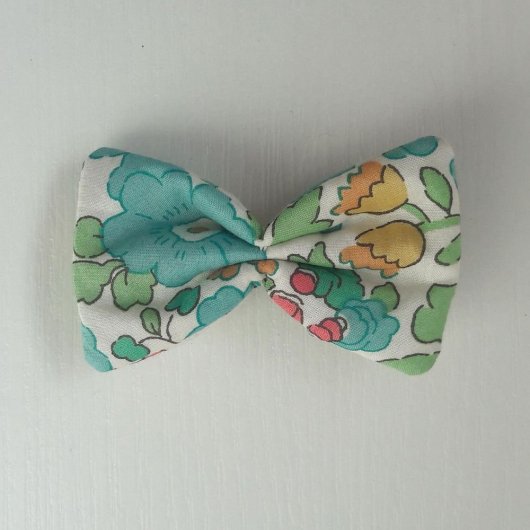 Barette Liberty  betsy turquoise petite taille