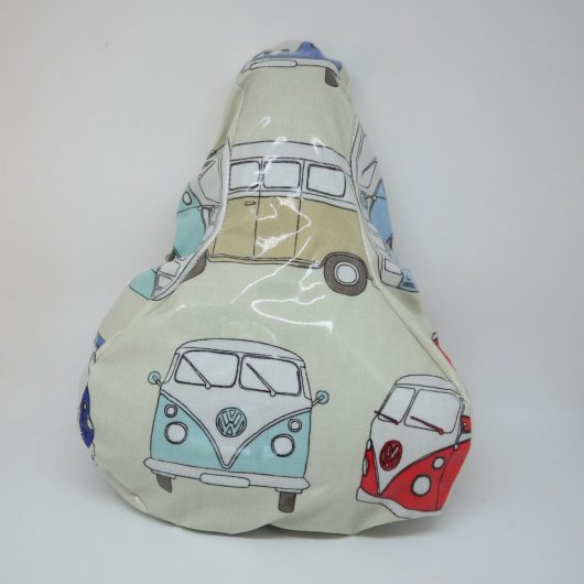 Housse pour selle de vélo, imperméable en tissu enduit combi