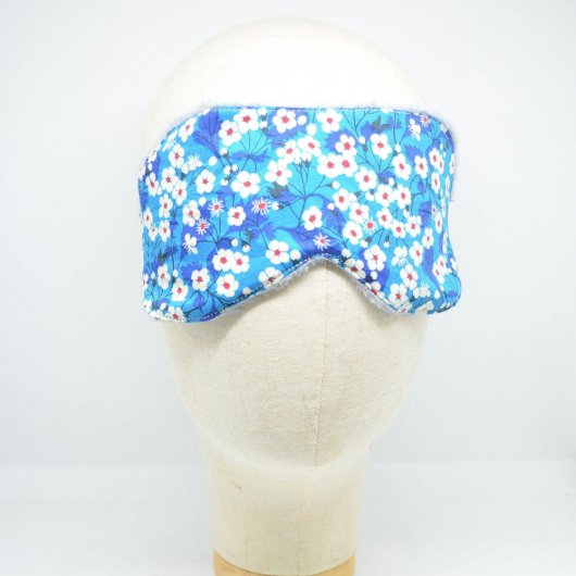 Masque de sommeil Liberty Mitsi bleu