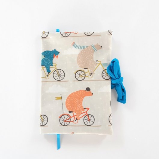 Protège carnet de santé motif ours