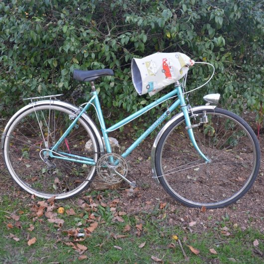 Protege mains guidon vélo impermeable enduit combi et doublé polaire grise