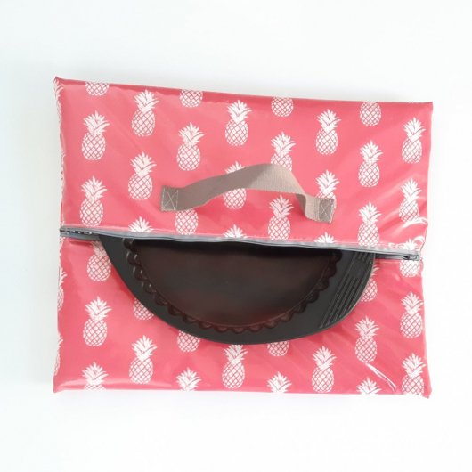 Sac à tarte isotherme et zip ananas