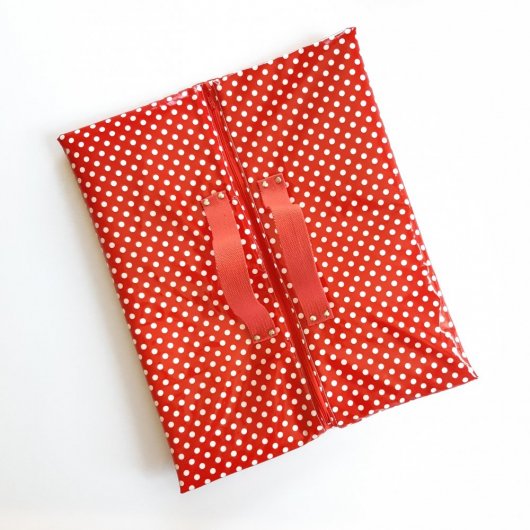 Sac à tarte isotherme et zip Pois
