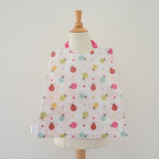 Serviette élastiquée imperméable coccinelle/lama