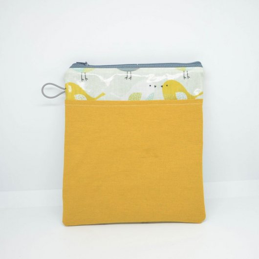 Tousse pour transporter ses lingettes propres et à nettoyer, enduit oiseaux