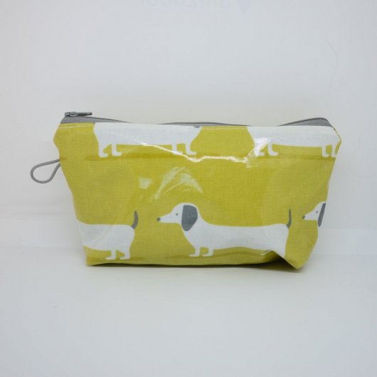 Trousse maxi imperméable, motif chien