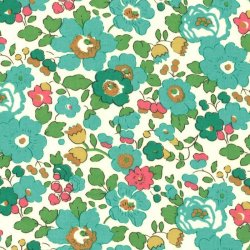 Ceinture foulard rose tissu multi fonction liberty Betsy turquoise