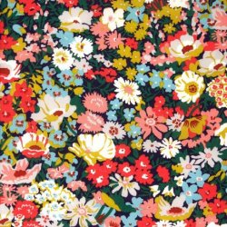 Chouchou cheveux scrunchie liberty Thorpe corail