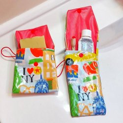 Trousse brosse à dent/dentifrice avec sa pochette savon motif new york