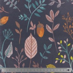 Housse selle vélo, imperméable motif automne chocolat