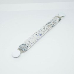 Attache doudou Liberty Adeladja grey