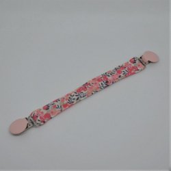 Attache doudou Liberty Wiltshire pois de senteur