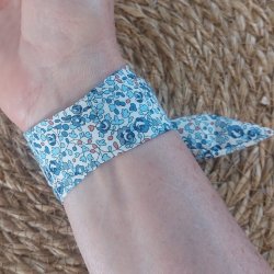 Bracelet cadran montre jeune fille poignet femme Liberty Eloise bleu pour cadran montre