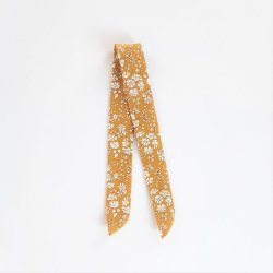 Bracelet à nouer Liberty Capel moutarde pour cadran montre