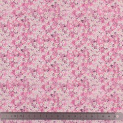 Couverture doudou Liberty Mitsi valeria rose