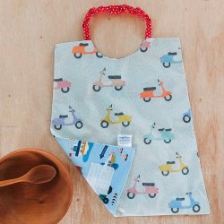 Serviette élastiquée imperméable scooter/véhicules