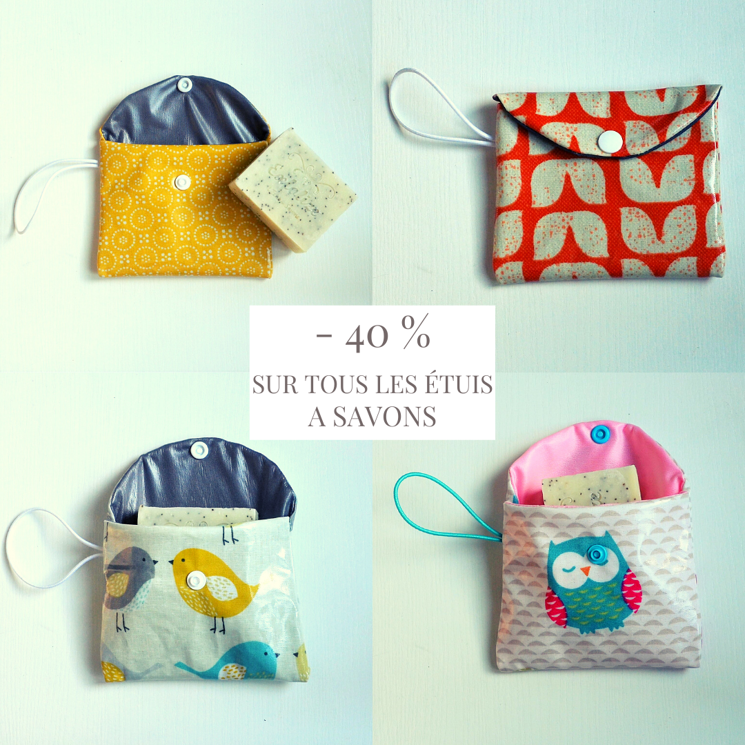 FIN DE COLLECTION POUR LES ETUIS A SAVONS
