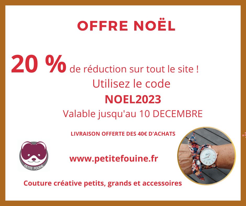 OFFRE JUSQU'AU 10 DECEMBRE